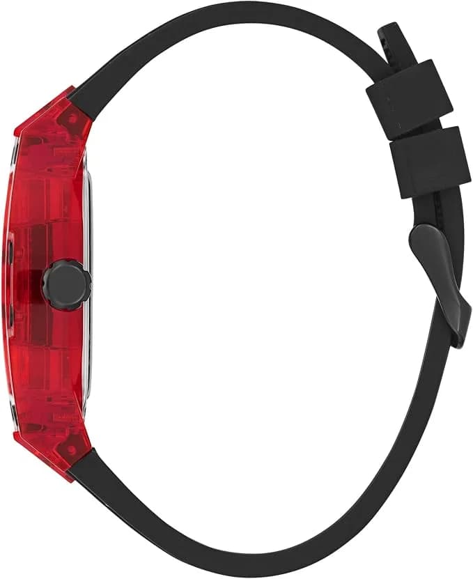 Montre Guess GW0499G4 homme détail cadran noir