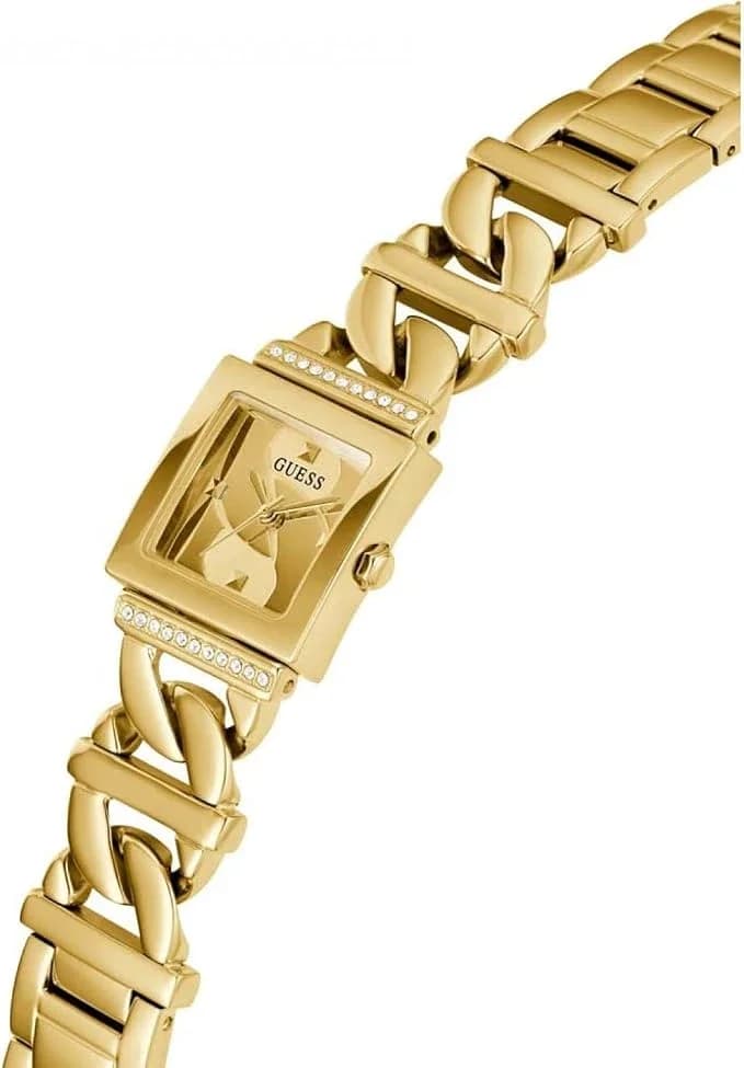 Montre Femme Guess Runaway GW0603L2 Acier Doré Cadran Carré vue 2