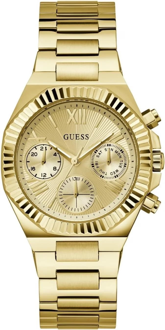 Guess GW0769L2 vue de côté, bracelet acier