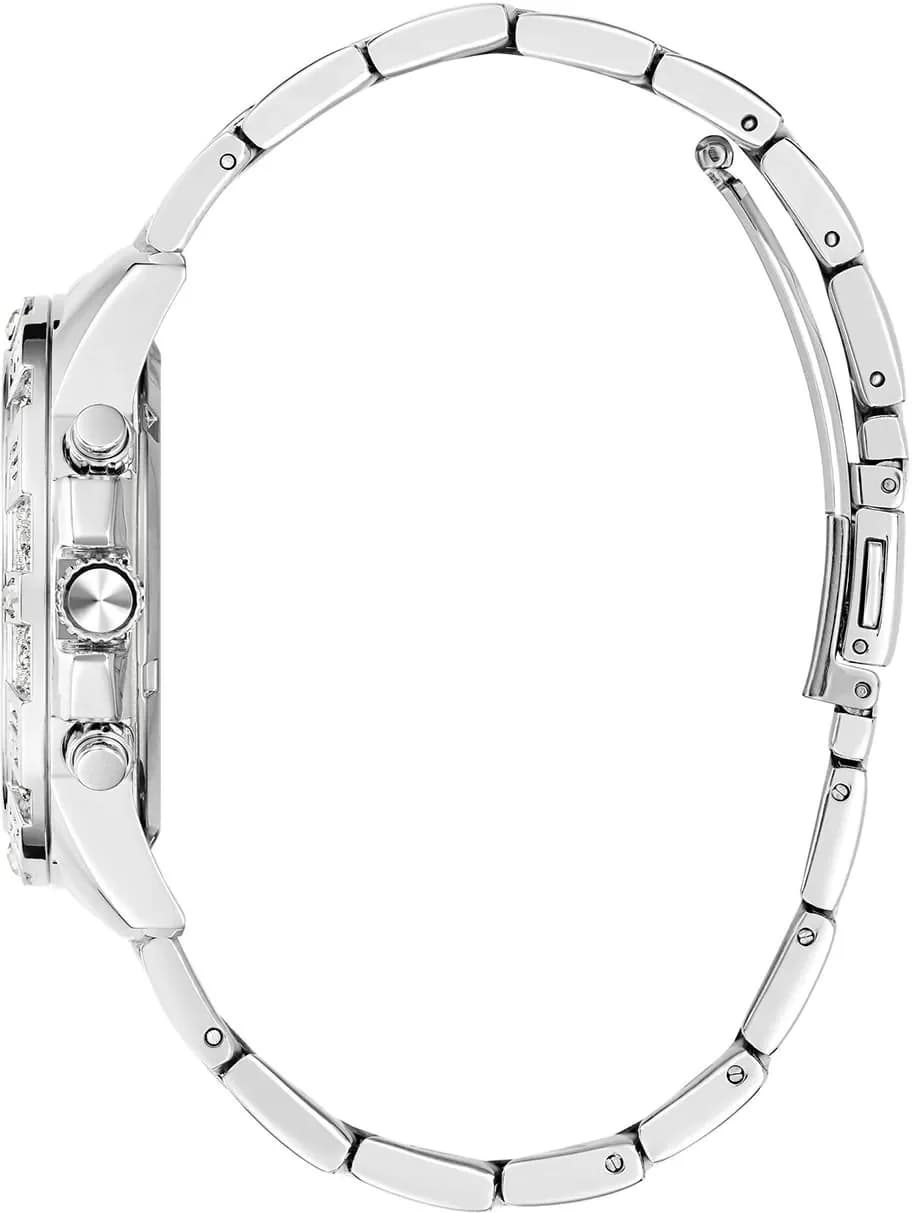 Montre Femme Guess Majesty GW0771L1 Acier Argenté et Cristaux Scintillants vue 4