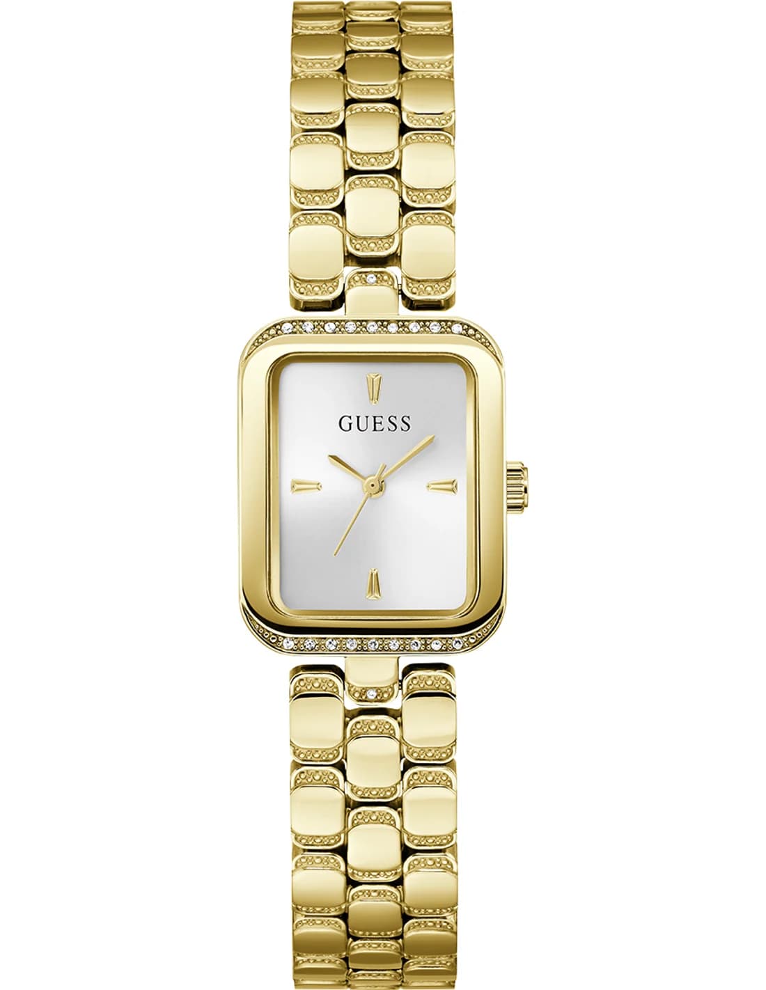 Guess GW0865L2 vue de côté, bracelet acier