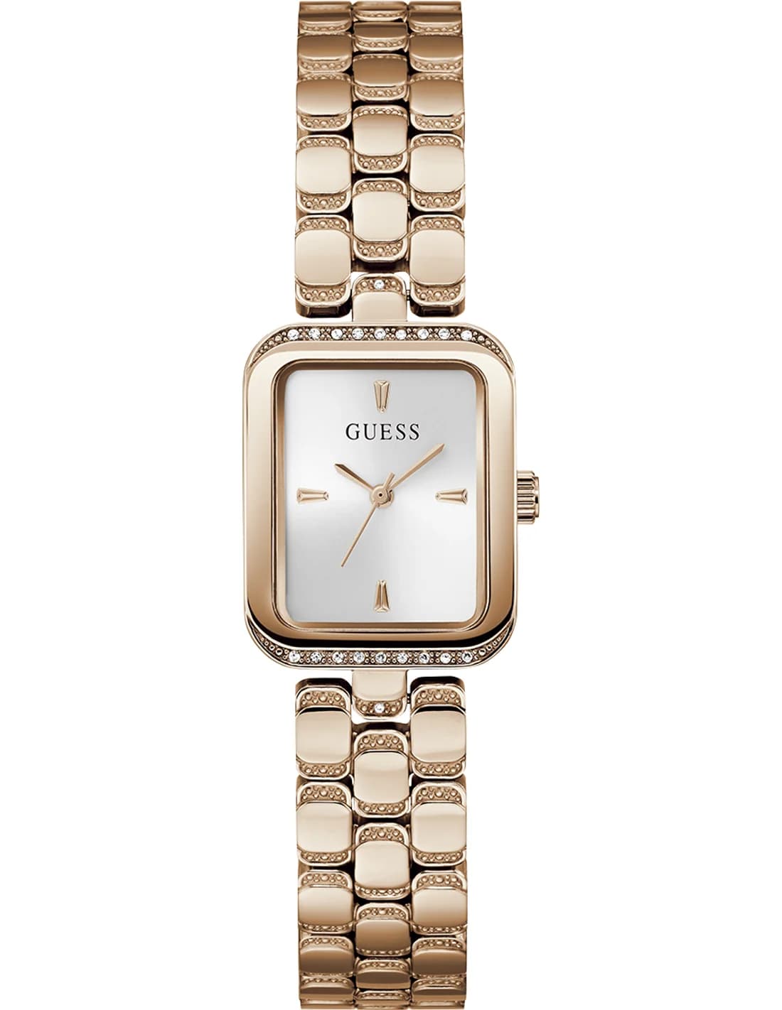 Guess GW0865L3 vue de côté, bracelet acier