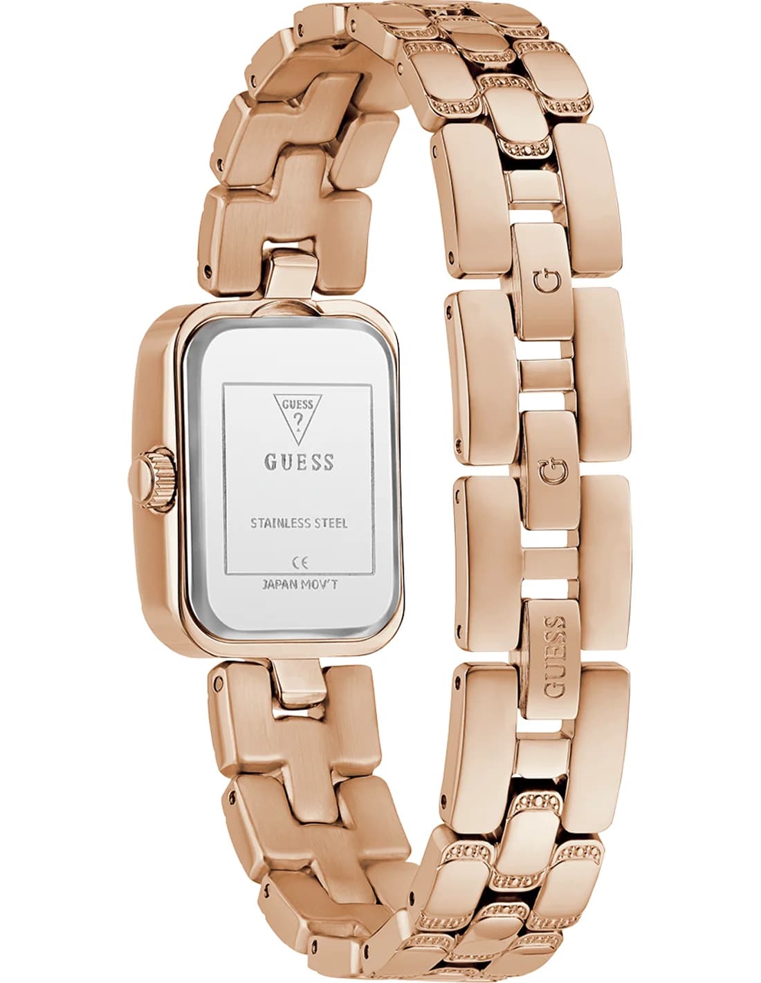 Guess GW0865L3 côté fond de boîtier or rose