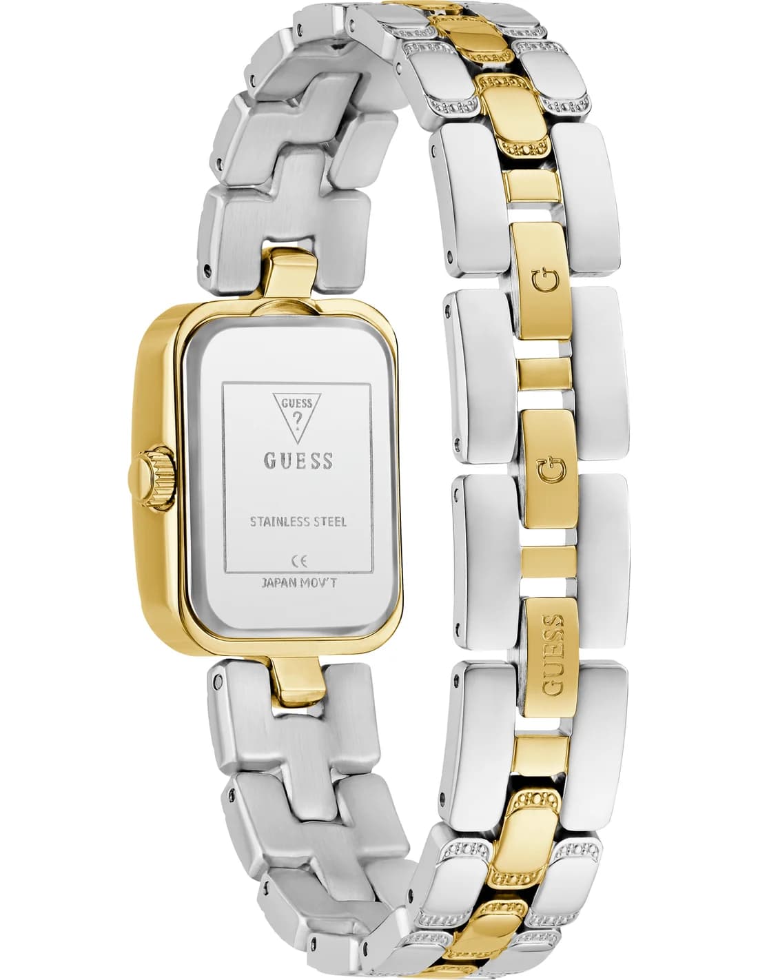 Guess GW0865L4 côté fond de boîtier bicolore