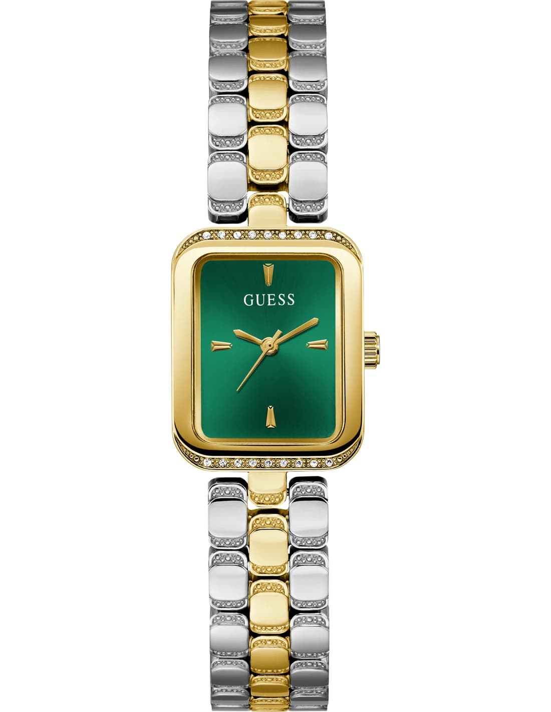 Guess GW0865L6 vue de côté, bracelet acier