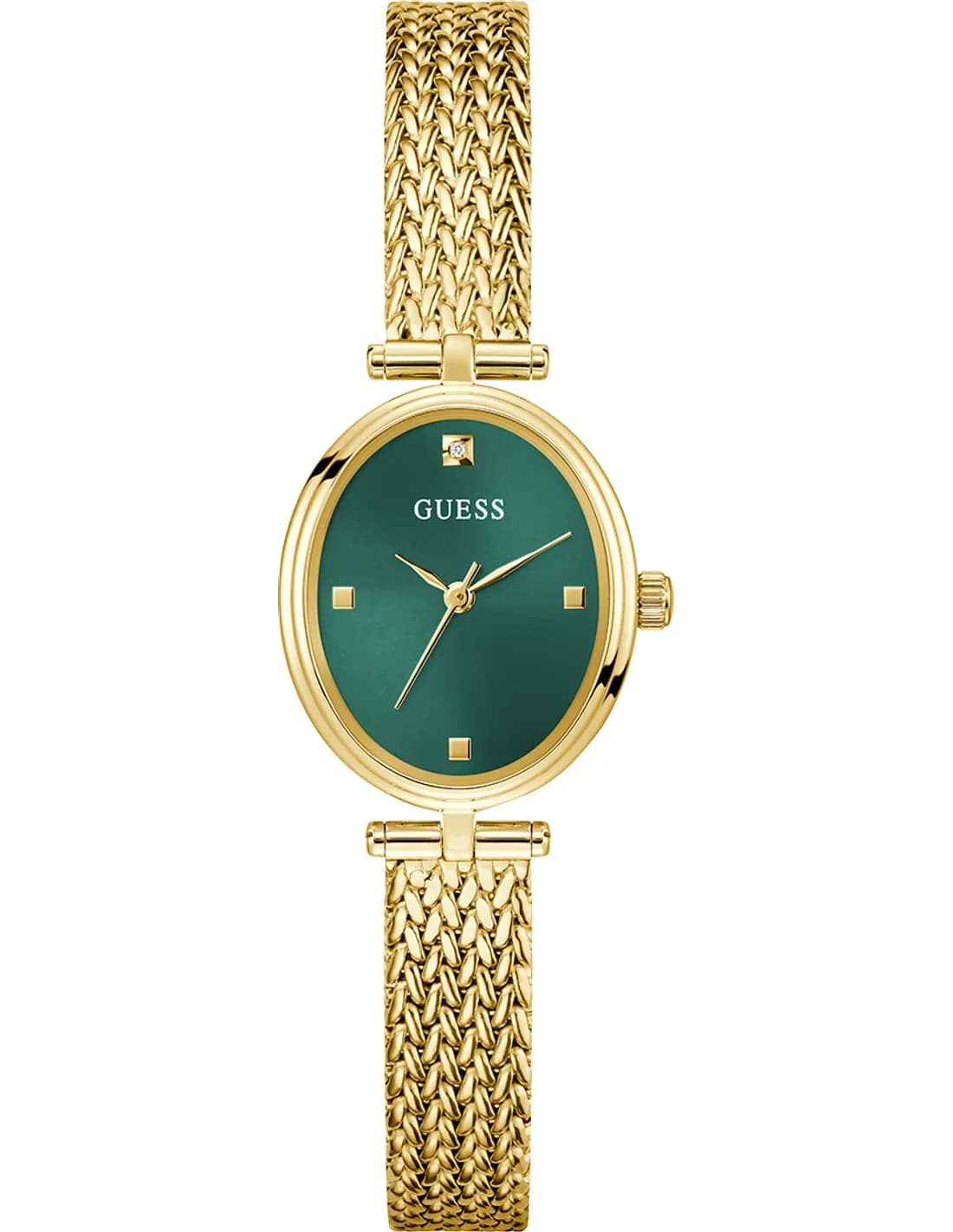 Guess GW0935L2 vue de côté, bracelet acier