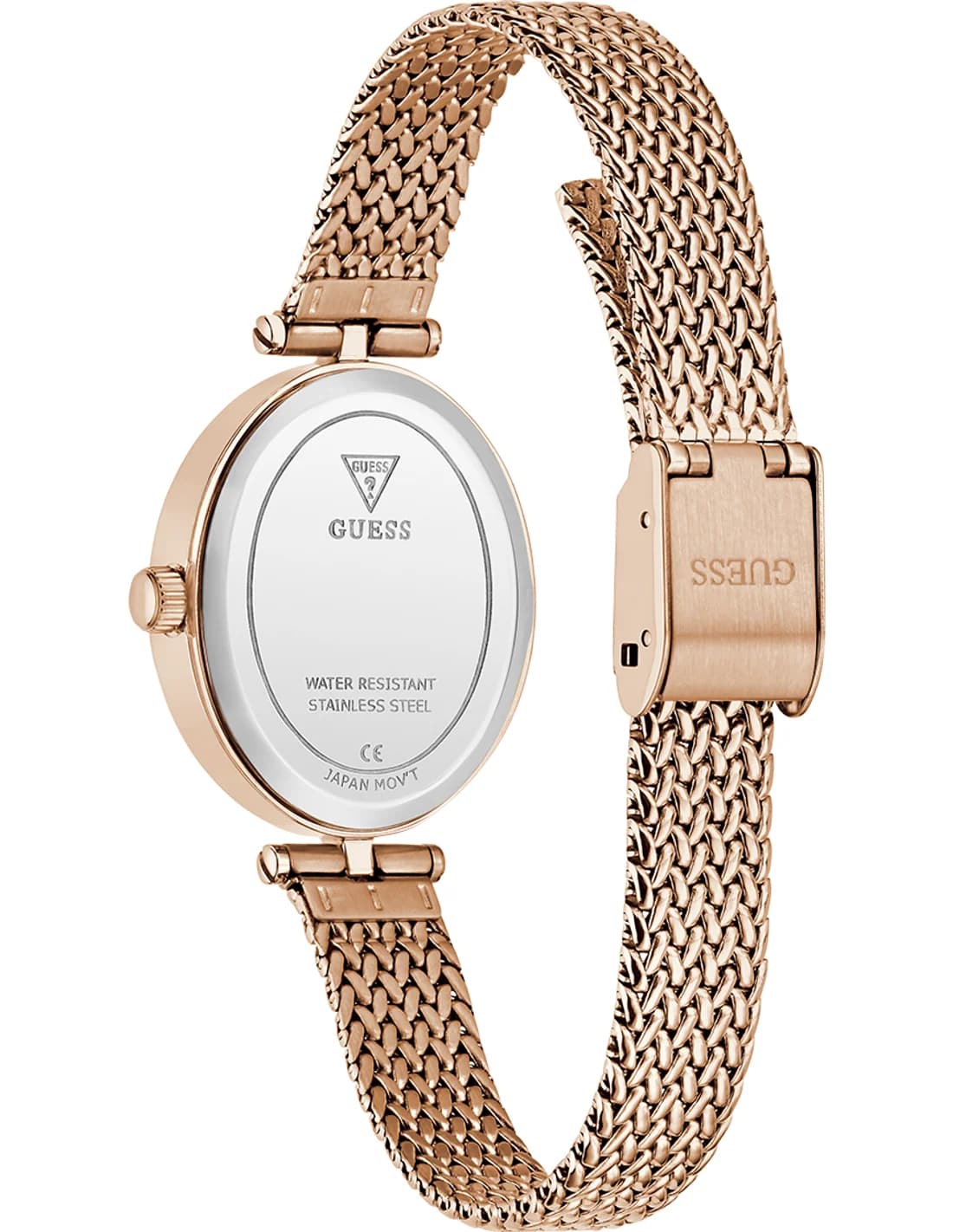 Guess GW0935L3 côté fond de boîtier or rose