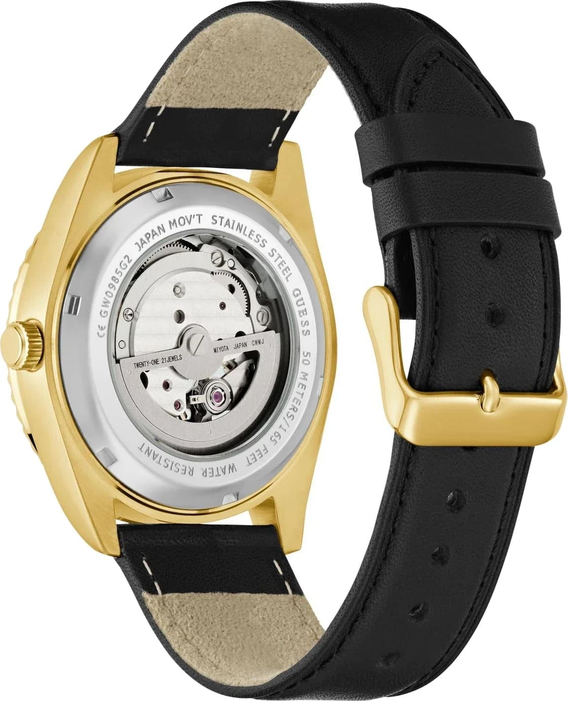 Montre Guess GW0985G2 homme verso boîtier