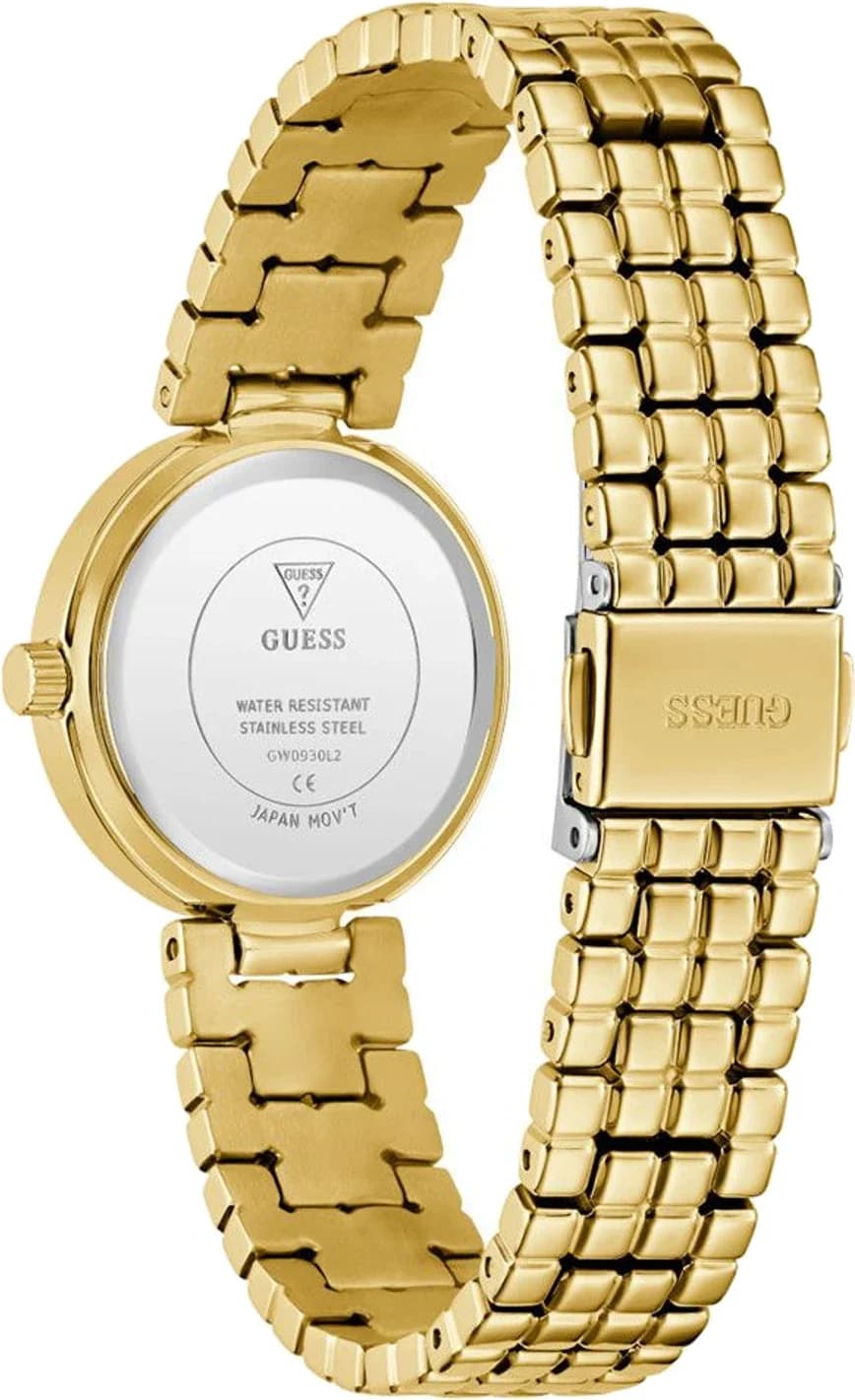 Montre Guess GW0930L2 femme détail cadran argent