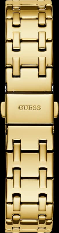 Montre Femme Guess Desire GW0770L2 bracelet acier doré cadran vert nacre vue 3
