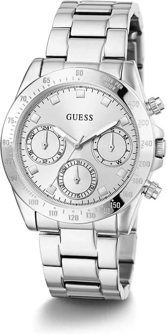 Guess GW0314L1 vue de côté, bracelet acier
