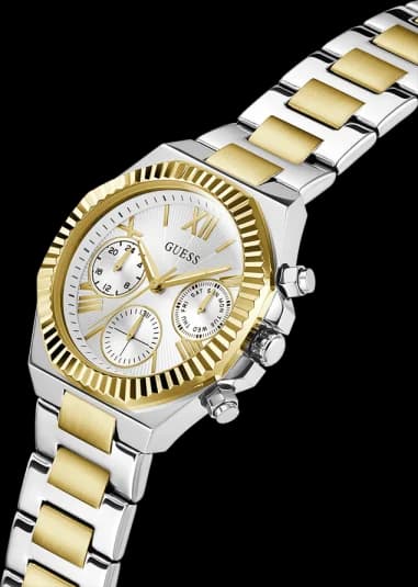 Montre Femme Guess Equality GW0769L3 Acier Bicolore Multifonctions vue 2