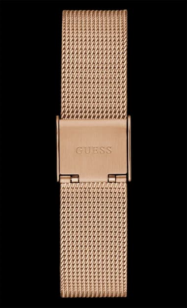Montre Guess GW0508L3 femme détail bracelet acier