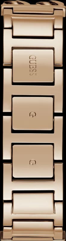 Montre Femme Guess GW0668L3 Acier Rose Gold et Cristaux Boîtier Carré vue 4