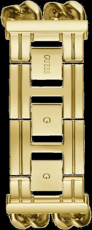 Gros plan sur le cadran or de la Guess GW0294L2