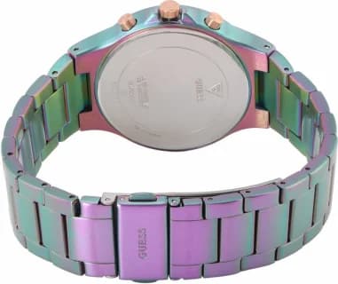 Guess Moonlight GW0320L4 Rainbow Stainless Steel Women's Watch with Rhinestone-Embellished Case vue 2