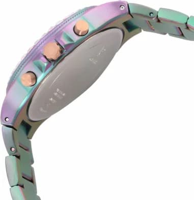 Guess Moonlight GW0320L4 Rainbow Stainless Steel Women's Watch with Rhinestone-Embellished Case vue 3