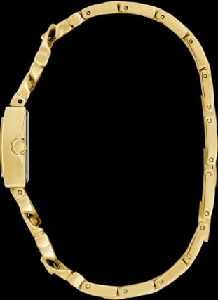Montre Femme Guess Runaway GW0603L2 Acier Doré Cadran Carré vue 3