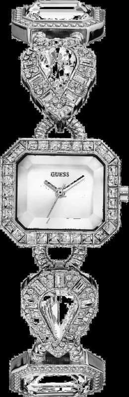 Montre Femme Guess W0222L1 Bracelet en Acier Argenté et Strass
