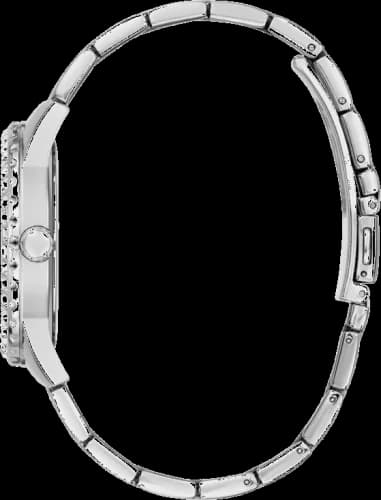 Guess GW0111L1 Sparkler Silver Stainless Steel and Rhinestone Women's Watch vue 2