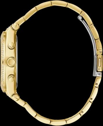 Montre Guess GW0440L2 femme détail cadran or