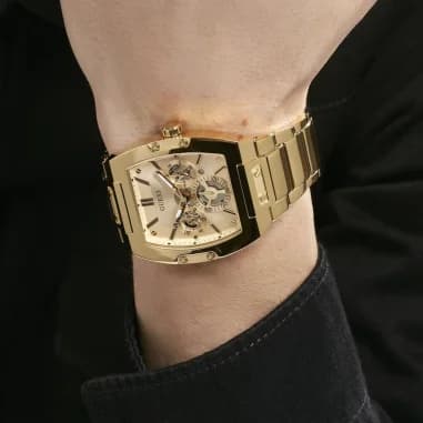 Montre Guess GW0456G2 homme détail bracelet acier