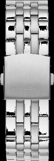 Montre Guess W1107G2 homme verso boîtier argent