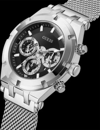 Montre Guess GW0582G1 homme détail cadran noir