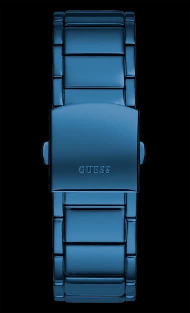 Montre Guess GW0387G4 homme détail bracelet acier