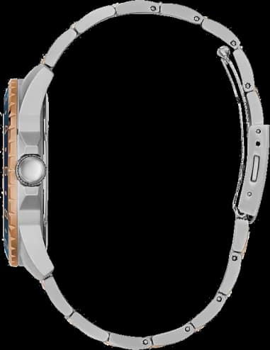 Montre Guess W1107G3 homme détail cadran bleu