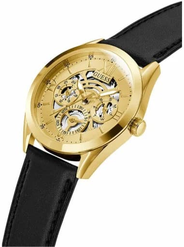 Guess Tailor GW0389G2 Gold Multifunction Dial Men's Watch vue 3