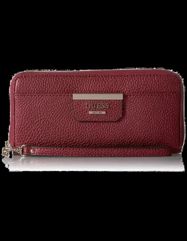 Portefeuille Guess Bobbi Bordeaux