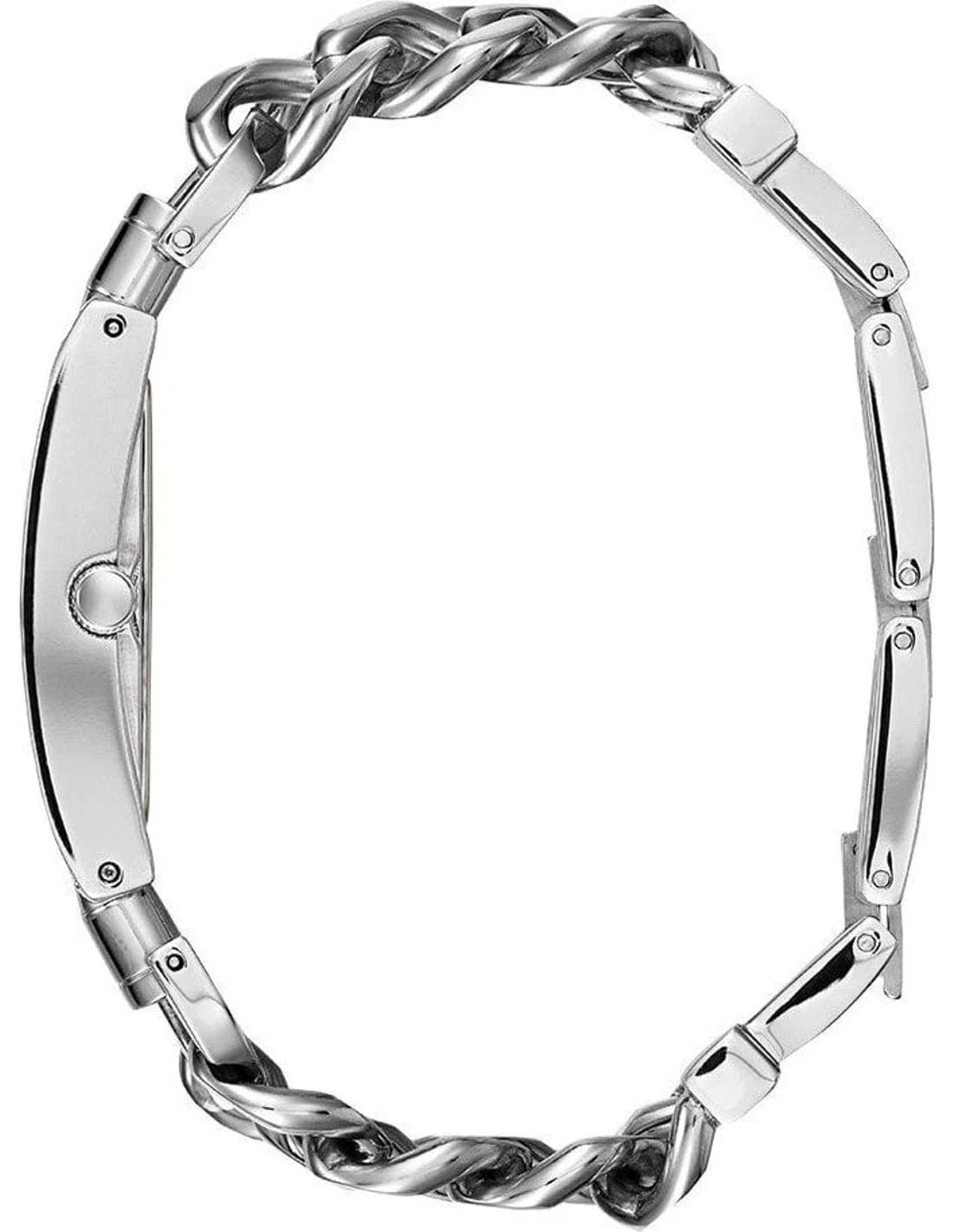 Guess W1121L1 vue de côté, bracelet acier