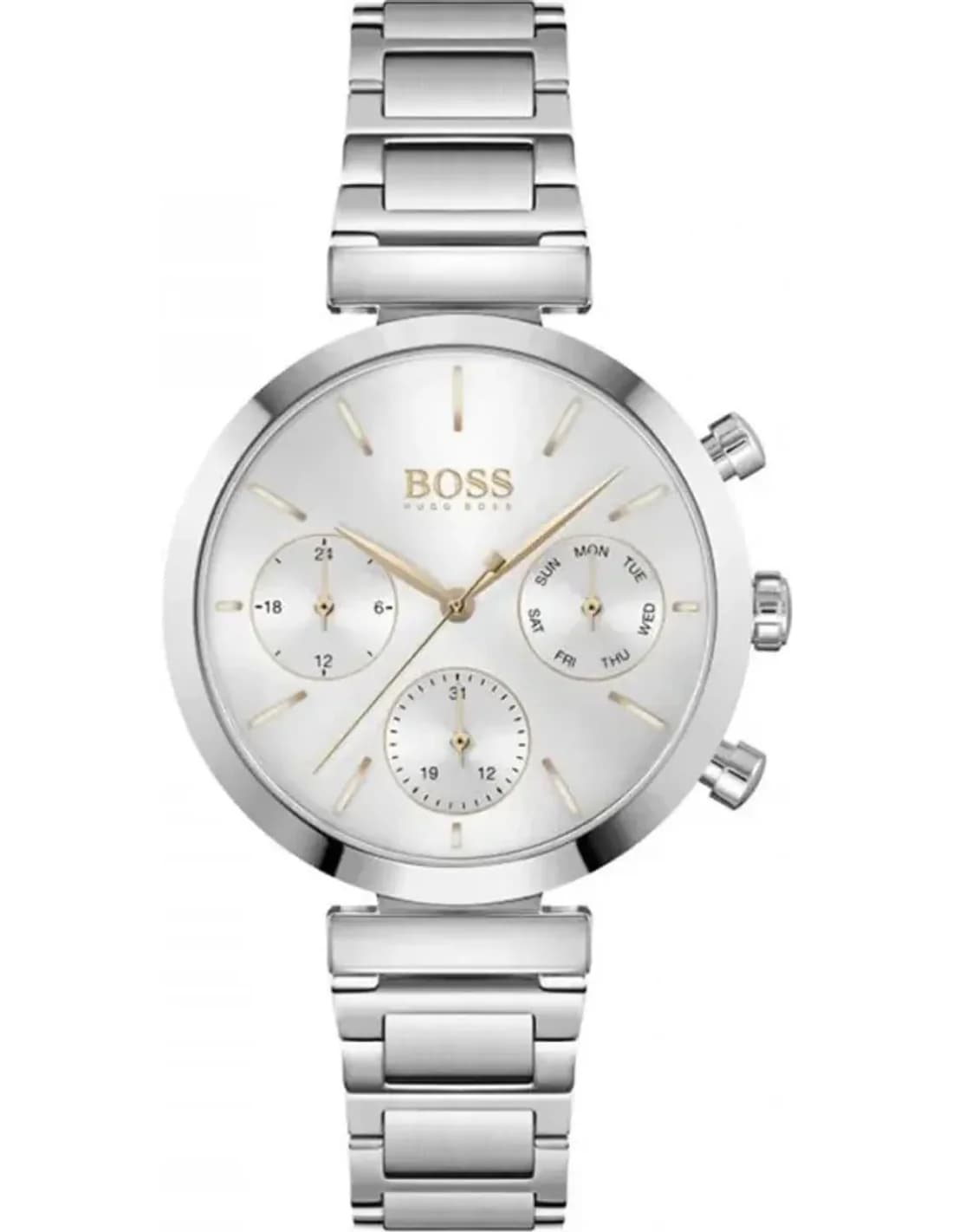 Hugo Boss 1502530 vue de côté, bracelet acier