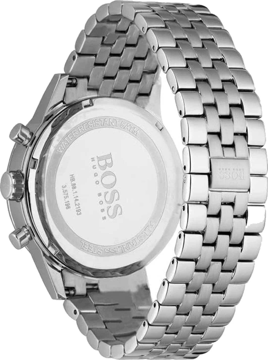 Montre Hugo Boss 1512445 homme détail cadran argent