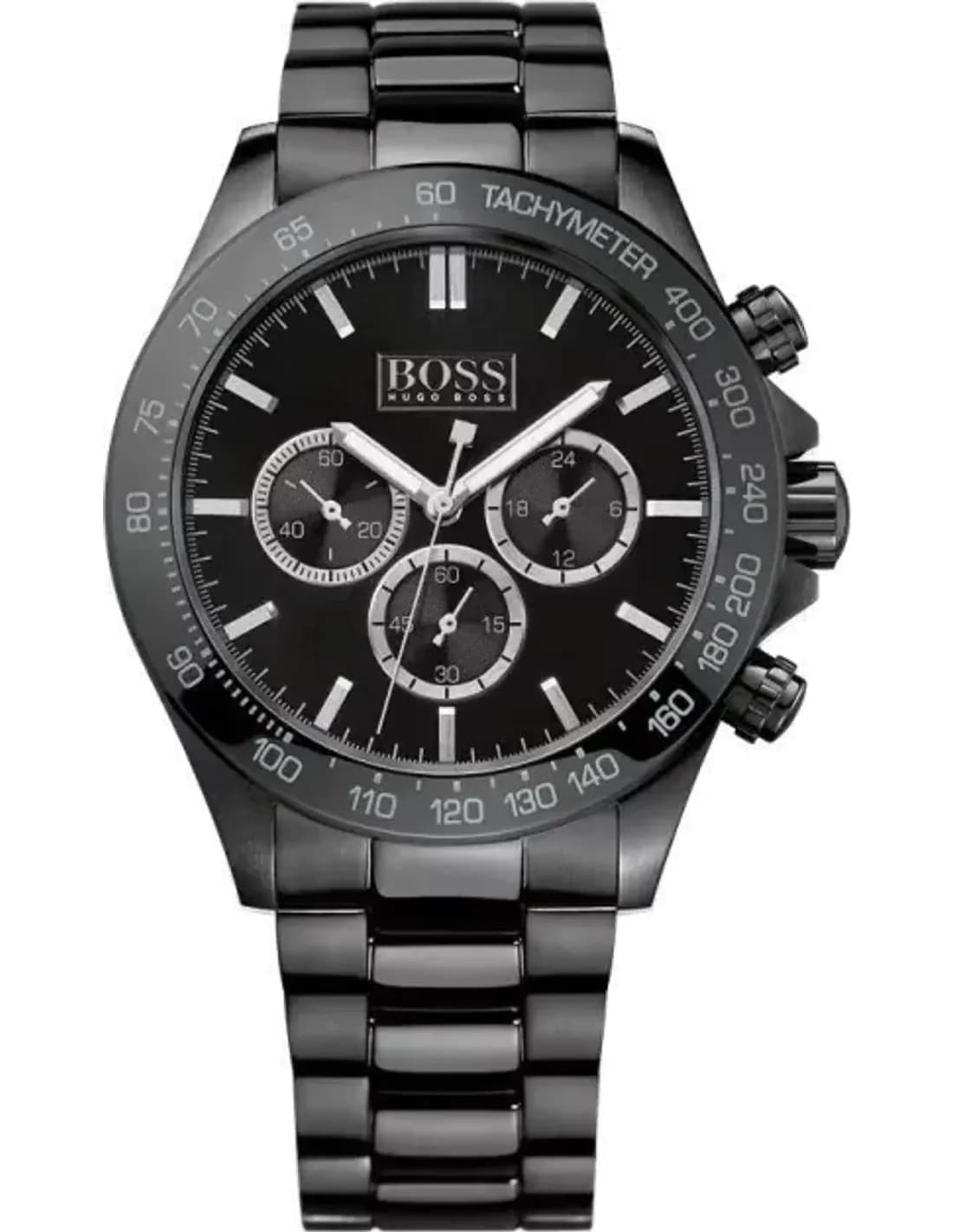 Hugo Boss 1512961 vue de côté, bracelet acier