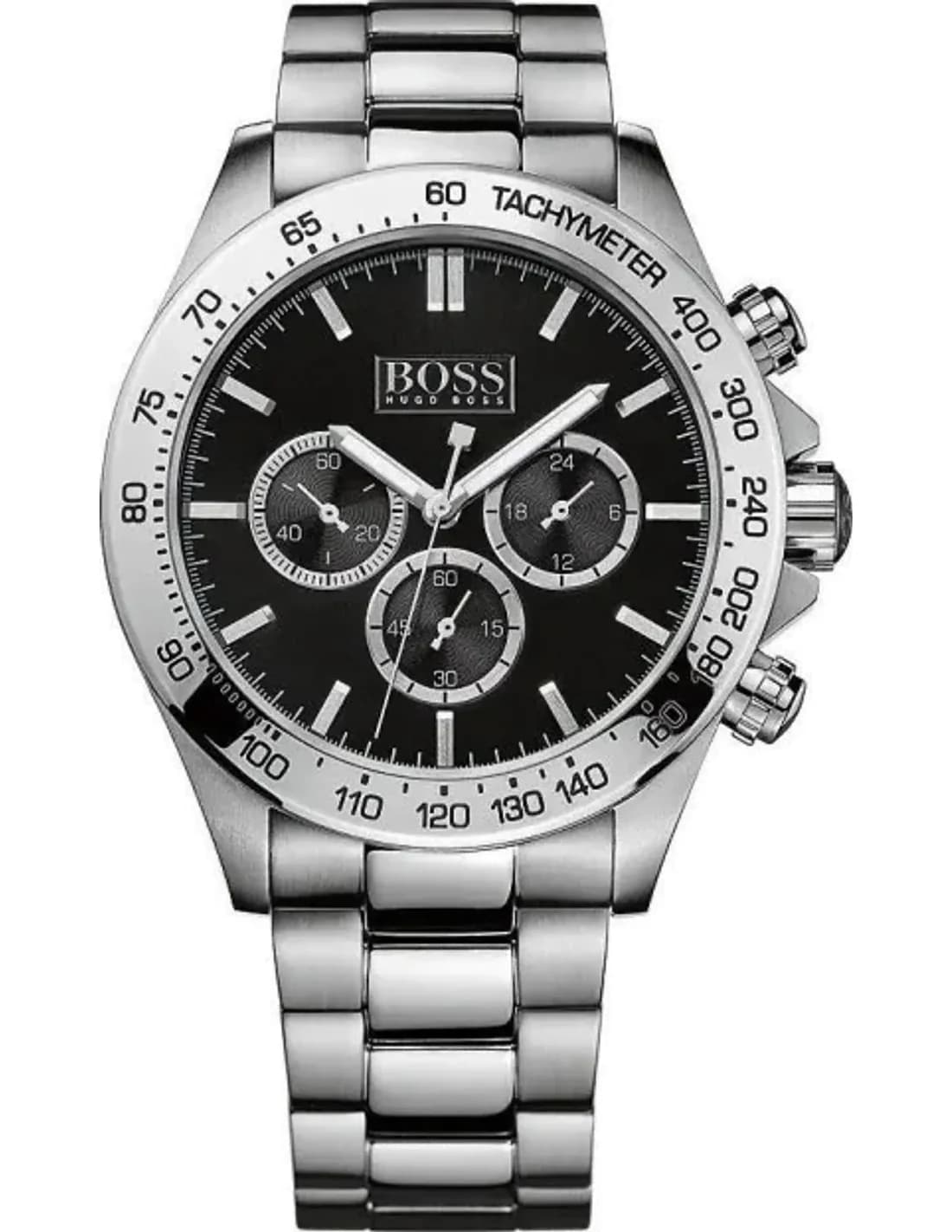 Hugo Boss 1512965 vue de côté, bracelet acier