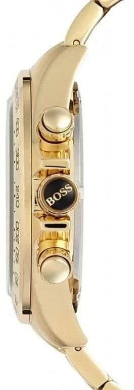 Gros plan sur le cadran bleu de la Hugo Boss 1513340