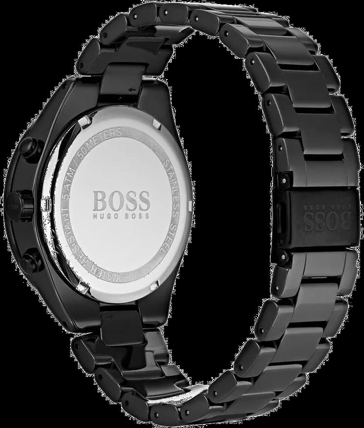 Hugo Boss 1513581 côté fond de boîtier noir