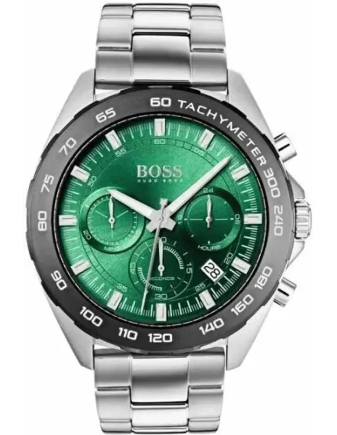 Hugo Boss 1513682 vue de côté, bracelet acier