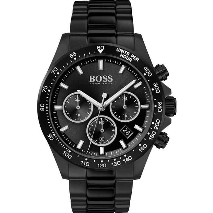 Hugo Boss 1513754 vue de côté, bracelet acier
