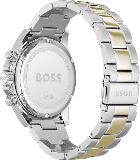 Hugo Boss Hero 1513767 men's two-tone watch, maillons acier bicolore strap vue 2