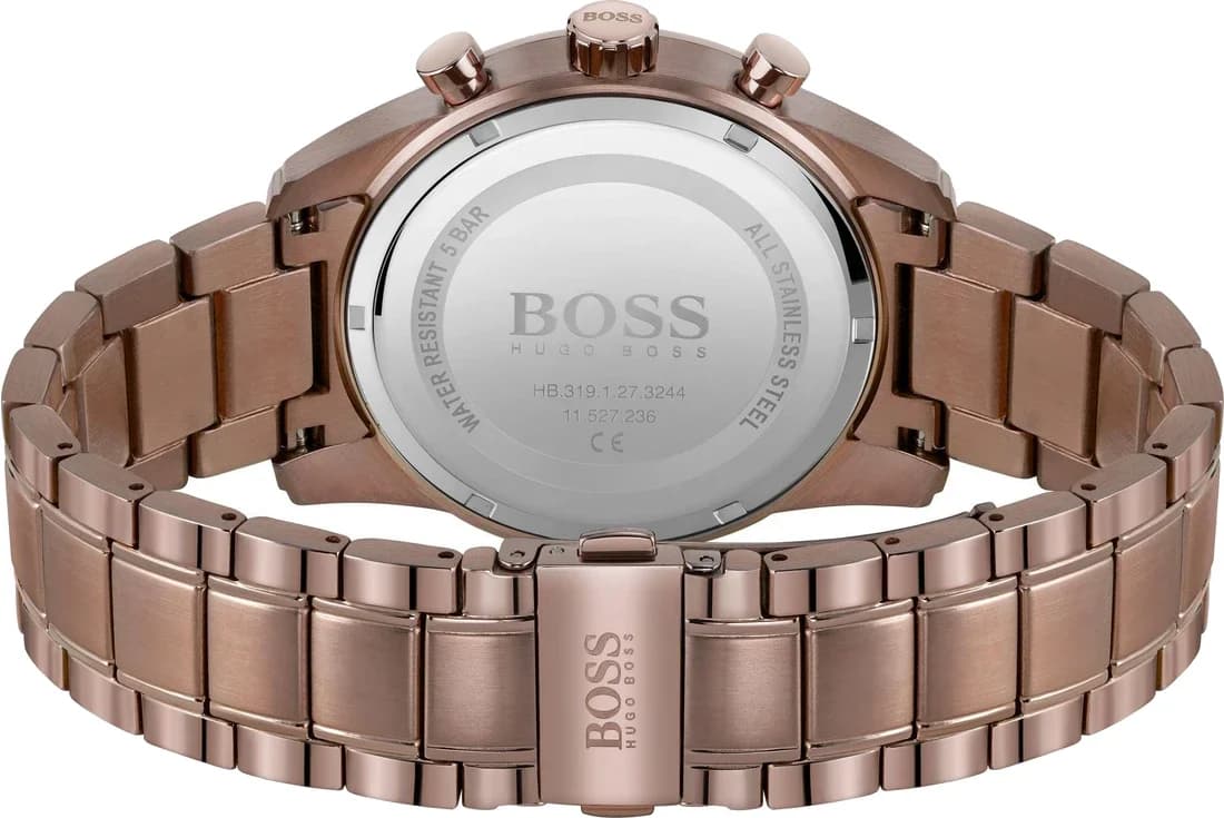 Montre Hugo Boss 1513788 homme détail cadran bleu