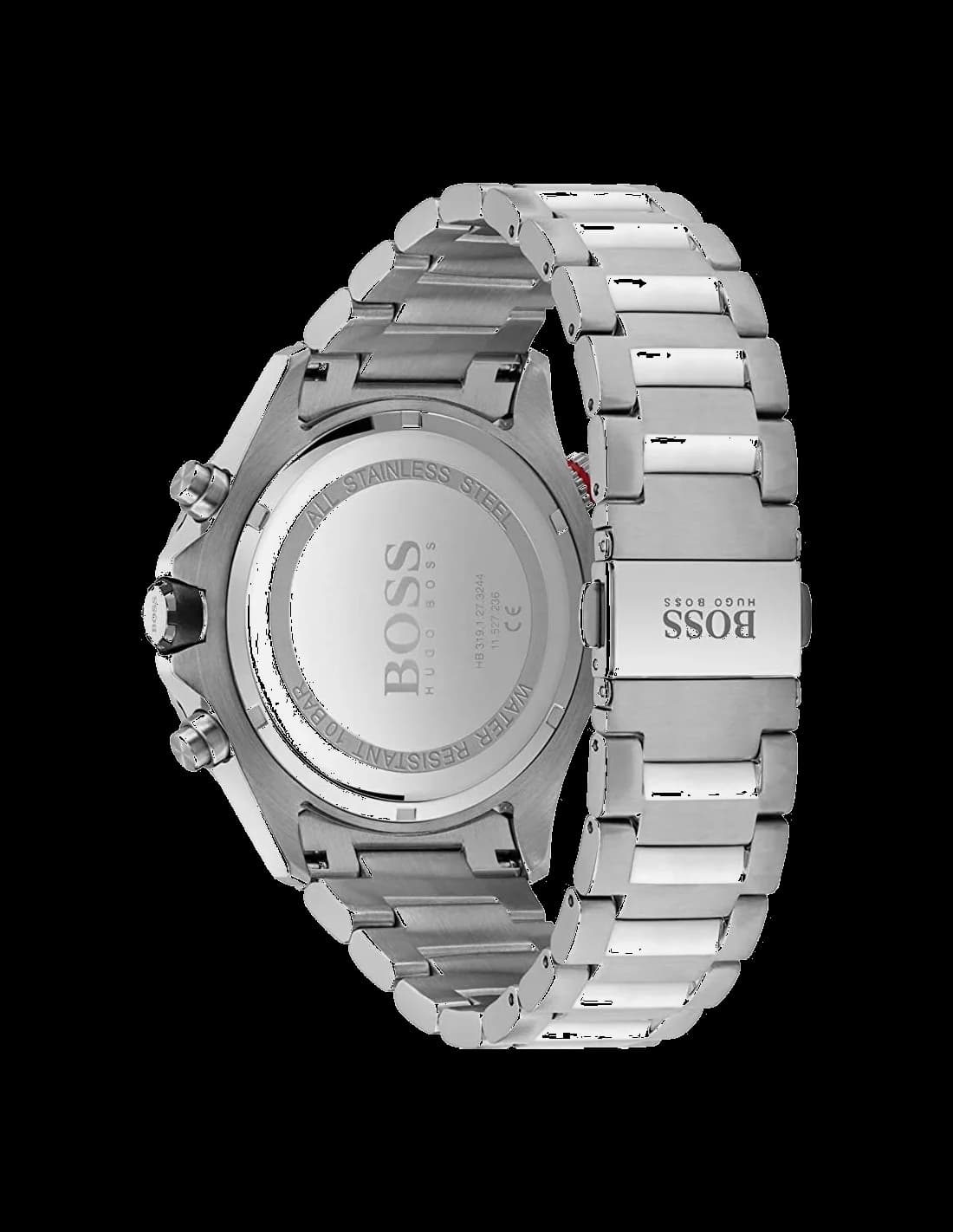 Hugo Boss 1513823 côté fond de boîtier argent