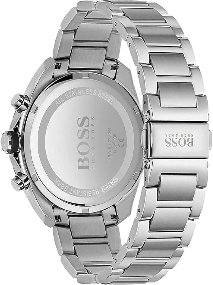 Montre Hugo Boss 1513857 homme détail cadran noir