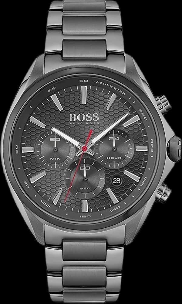 Hugo Boss 1513858 vue de côté, bracelet acier