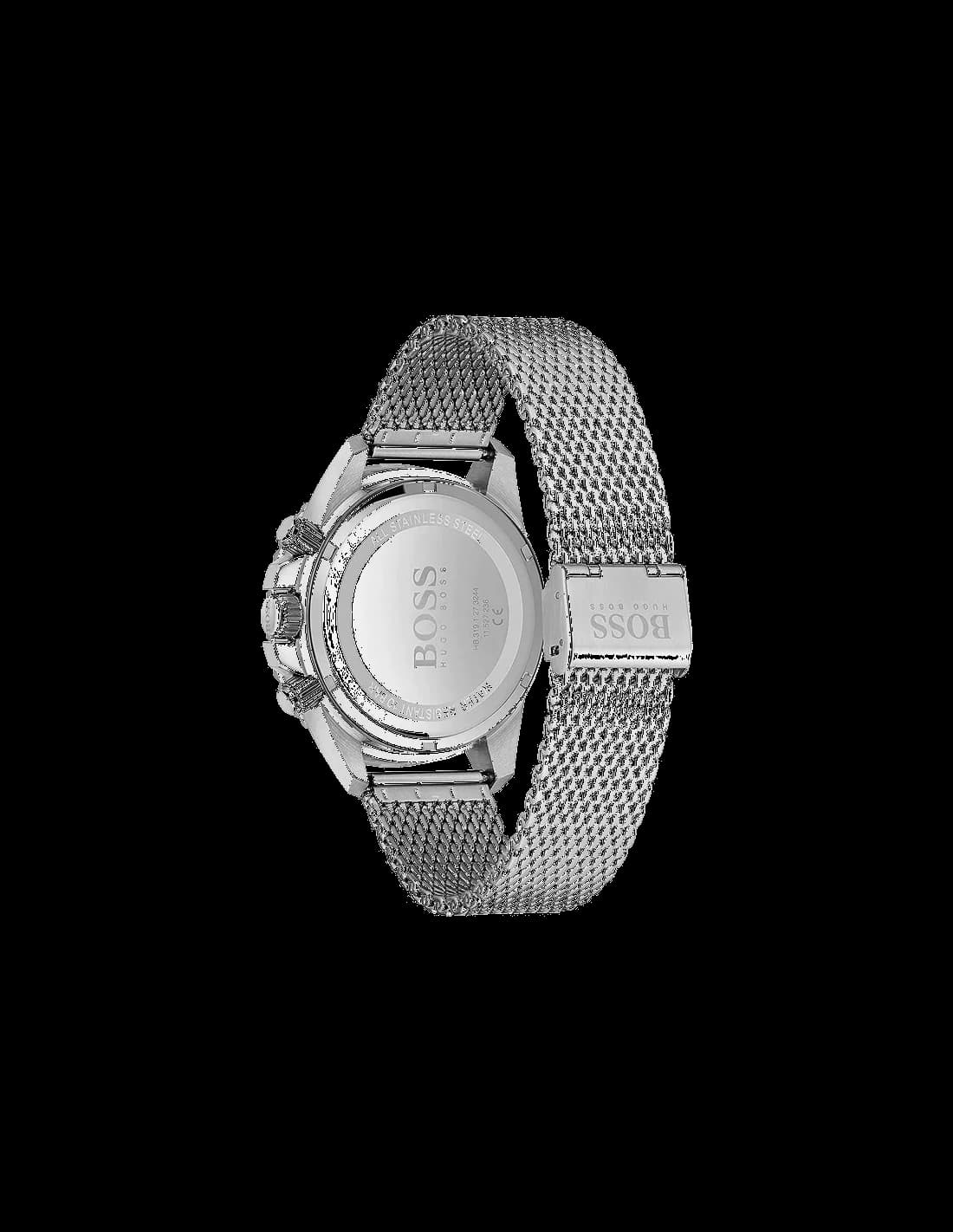 Hugo Boss 1513904 côté fond de boîtier argent