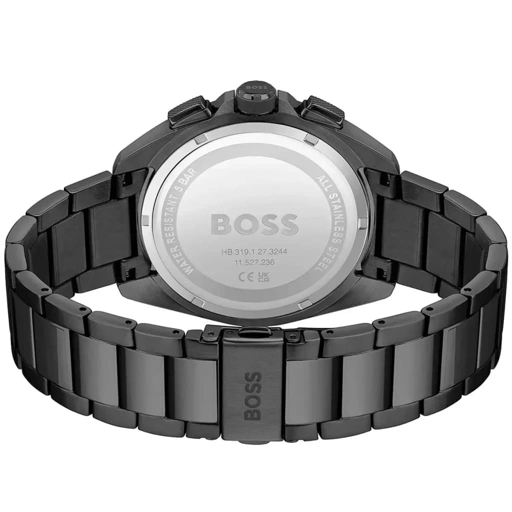Hugo Boss 1513950 côté fond de boîtier noir