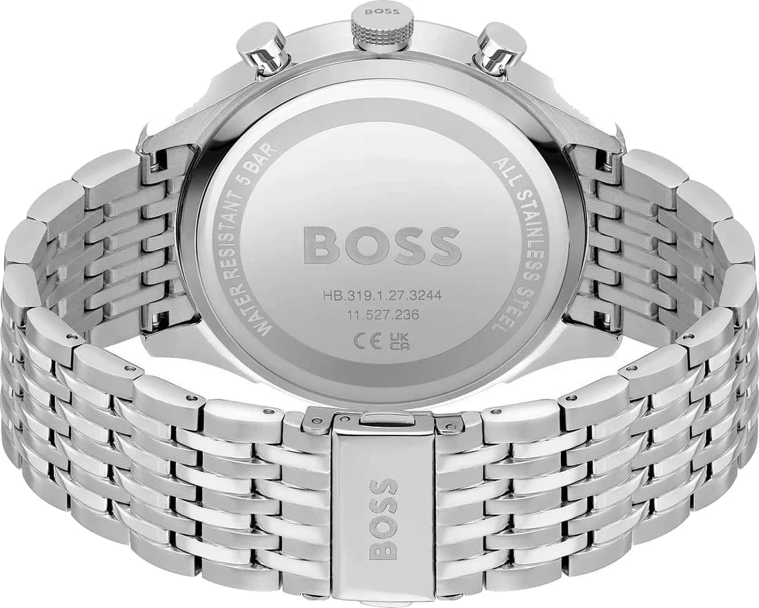 Maillons et fermoir du bracelet acier, Hugo Boss 1514082