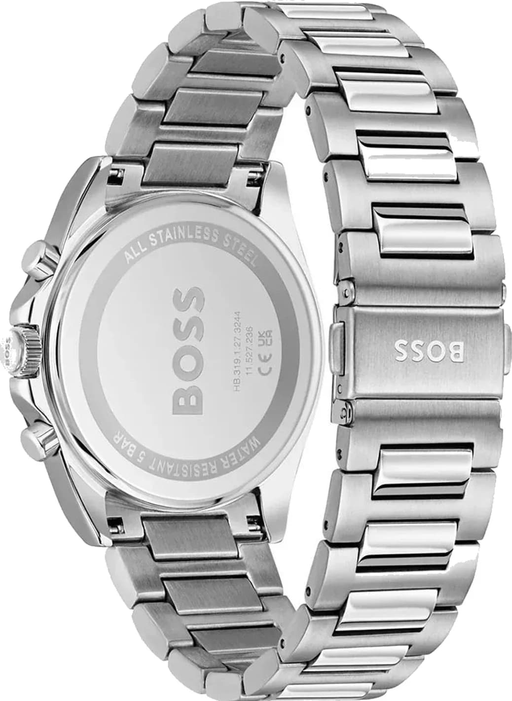 Gros plan sur le cadran vert de la Hugo Boss 1514241